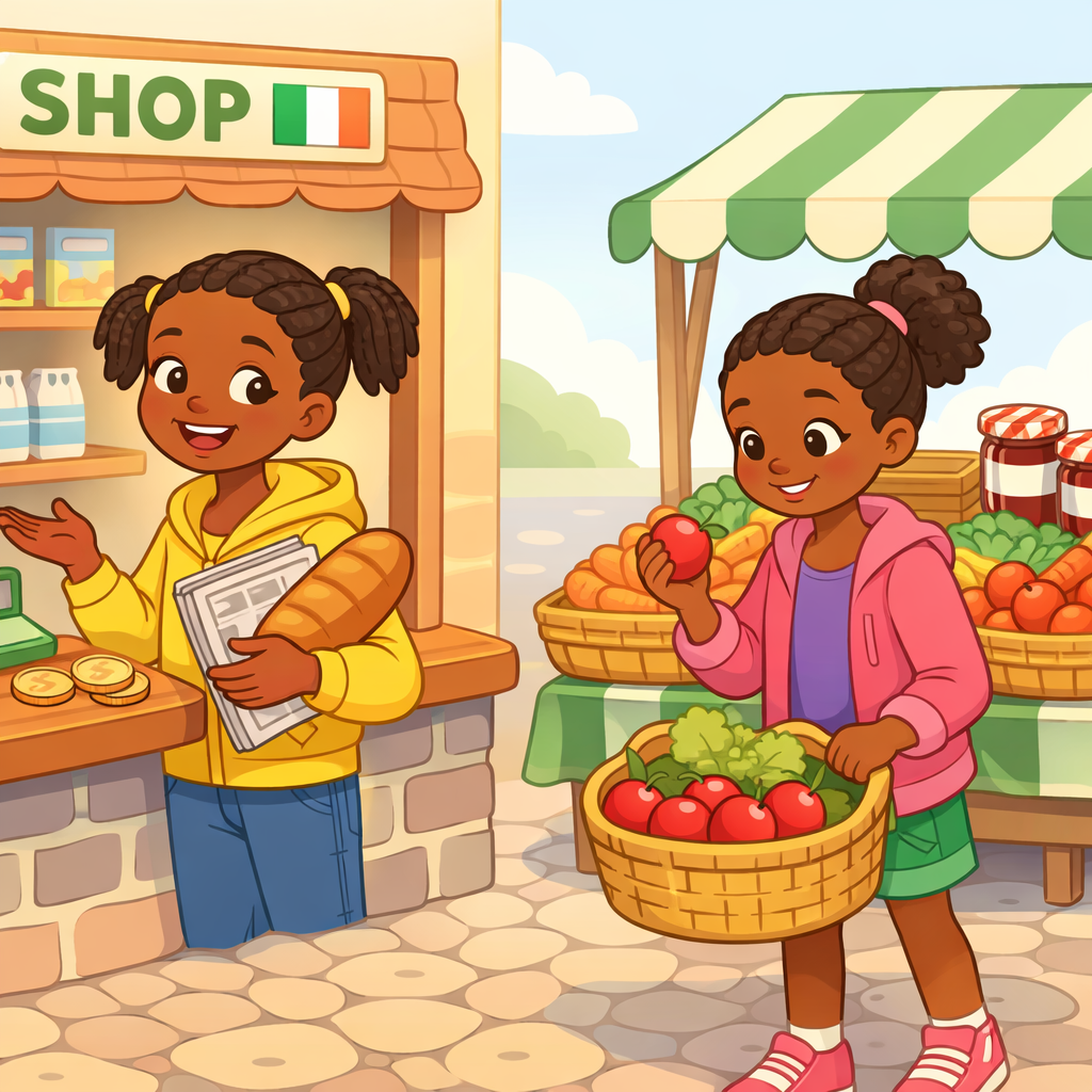 Illustration for Shops in Ireland