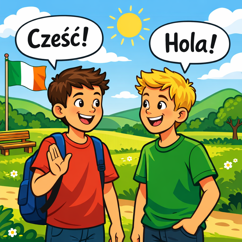 Illustration for Languages Spoken in Ireland TodayHeader 3