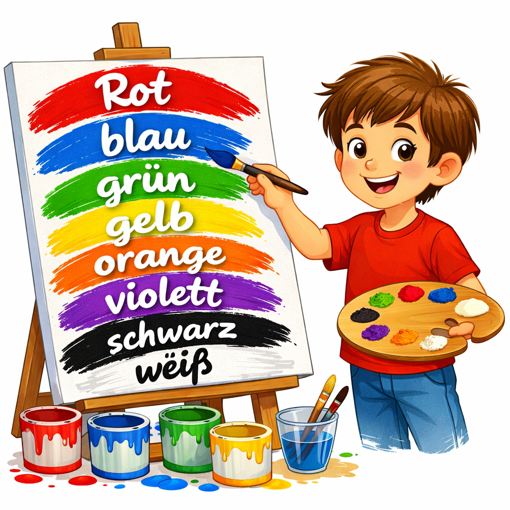 Colours in German | Stage 3 Lesson | Coding Ireland