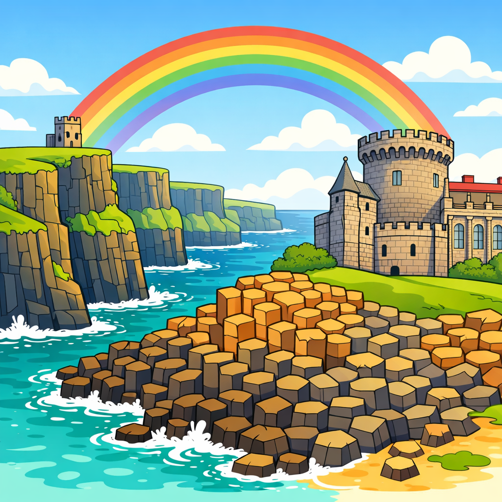 Illustration for Irish Landmarks