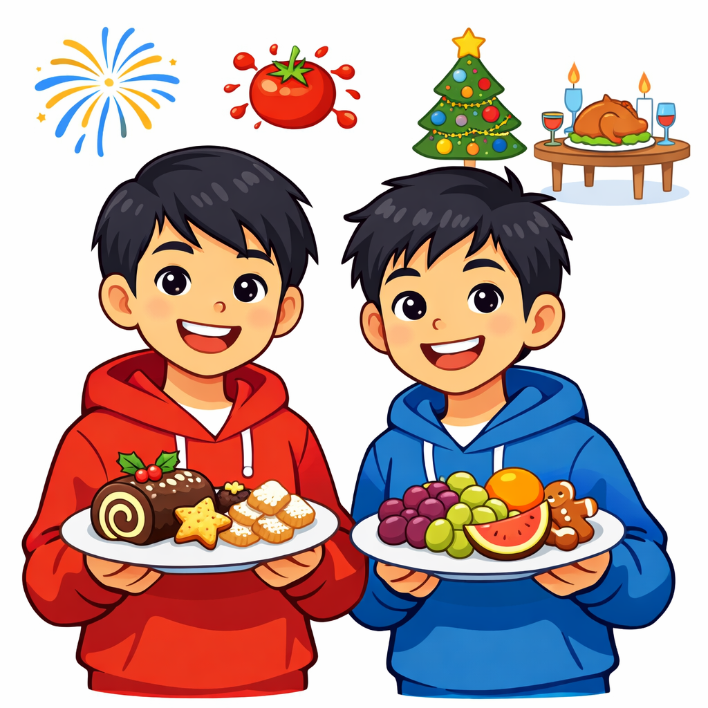 Illustration for Traditions in Europe