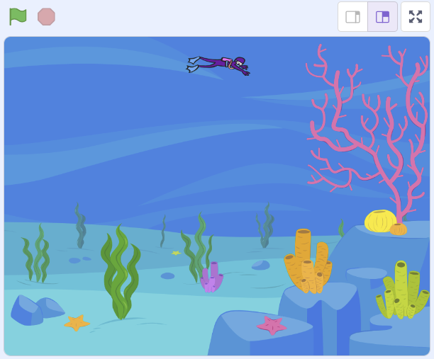 Diver Game | Stage 3 Lesson | Coding Ireland
