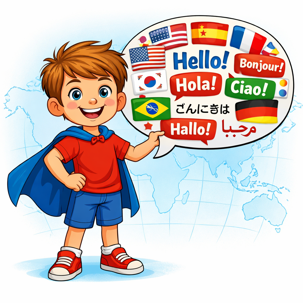 Illustration for What Are Language Superpowers?