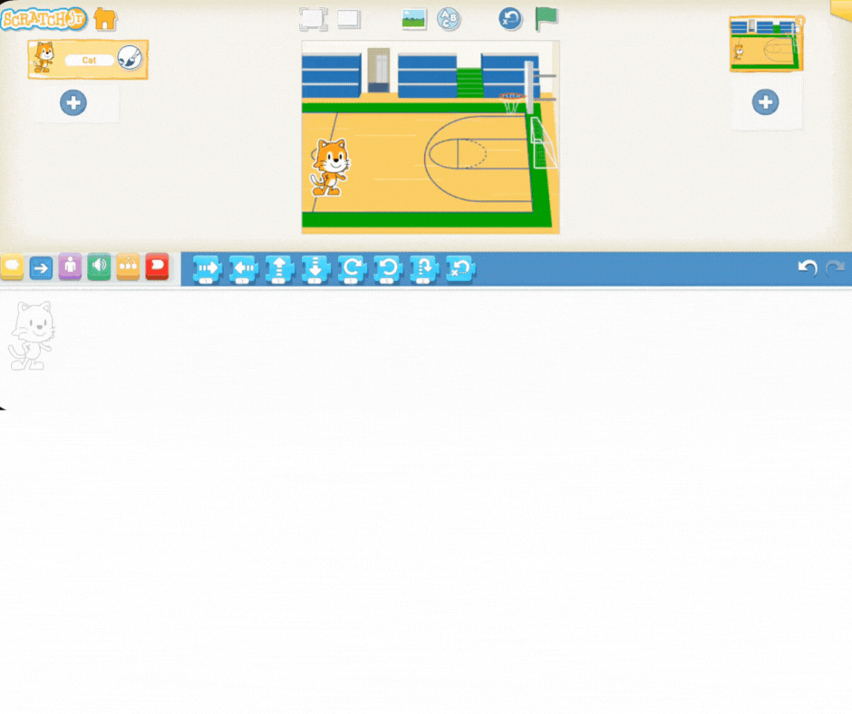 Basketball Coding Scratch Dribble and Dunk: Basketball Fun with Scratch Jr. | DigitalSkills.org