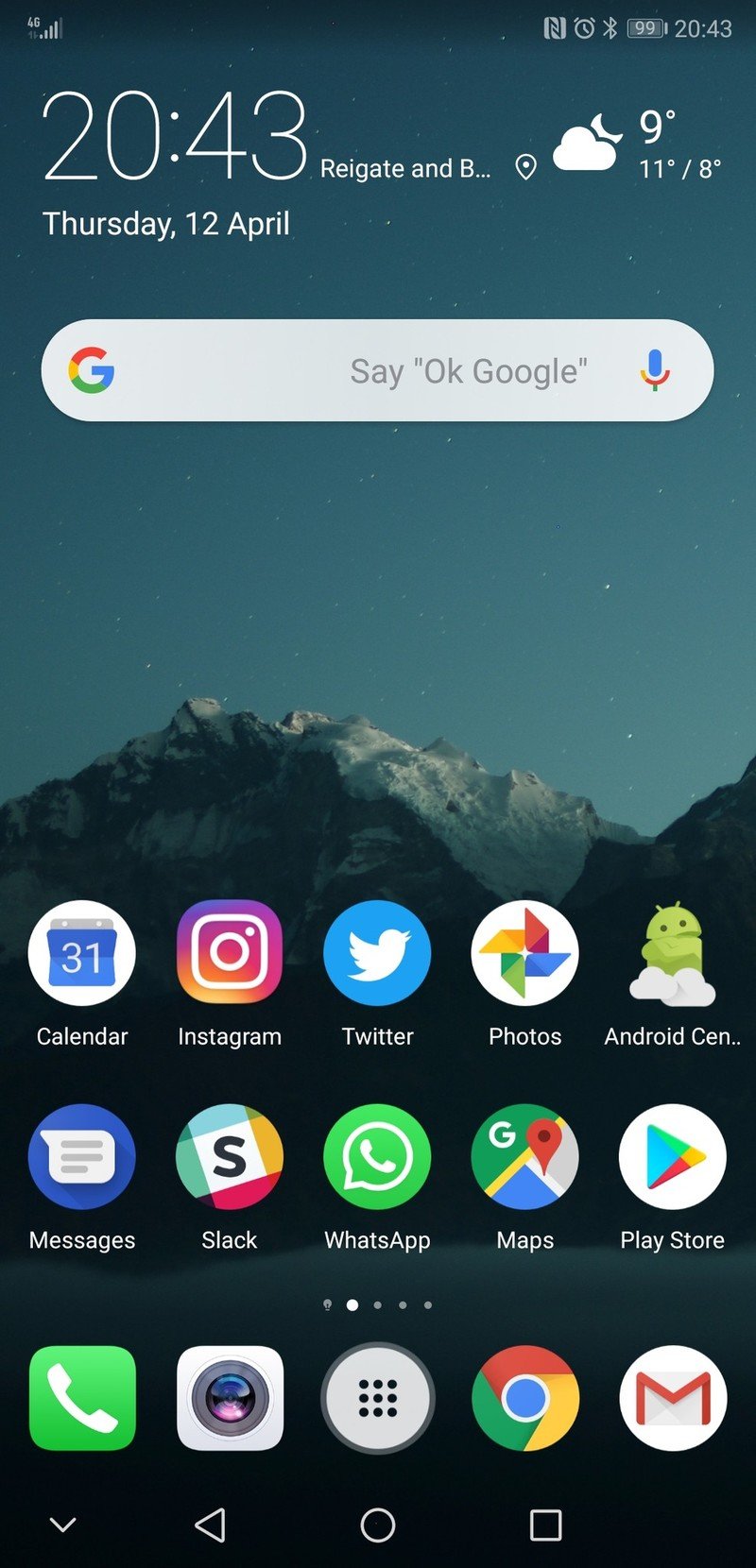 Android Homescreen