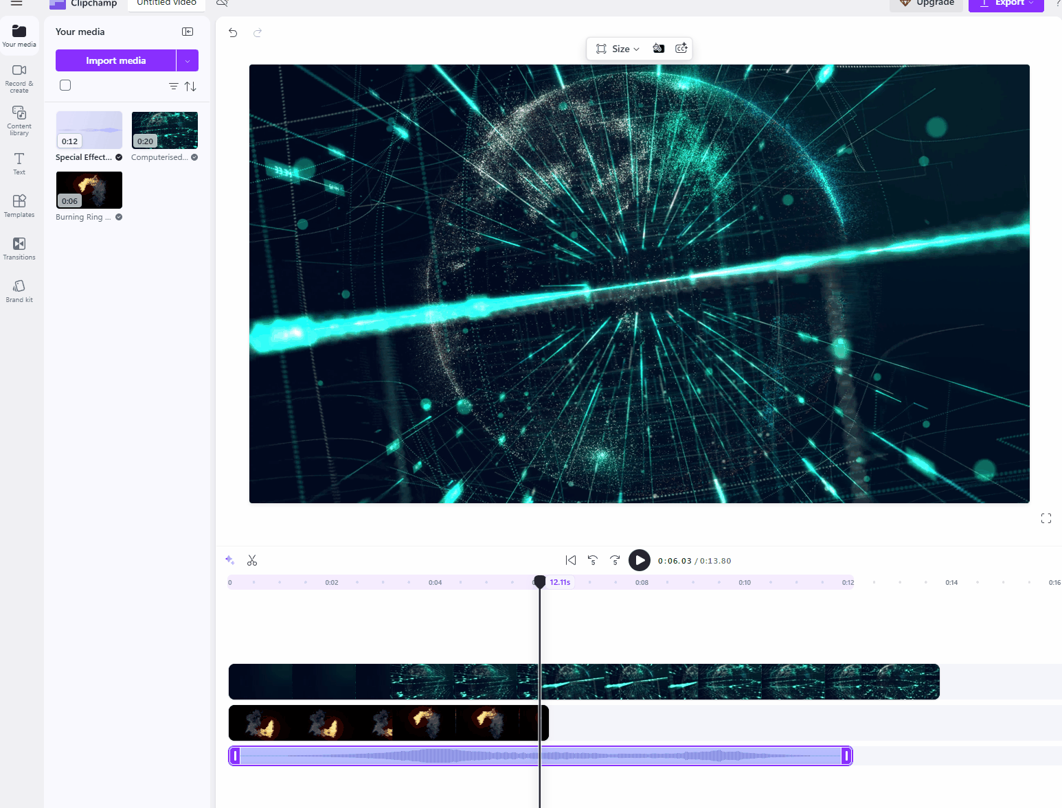 Adjusting the length of Media Files 