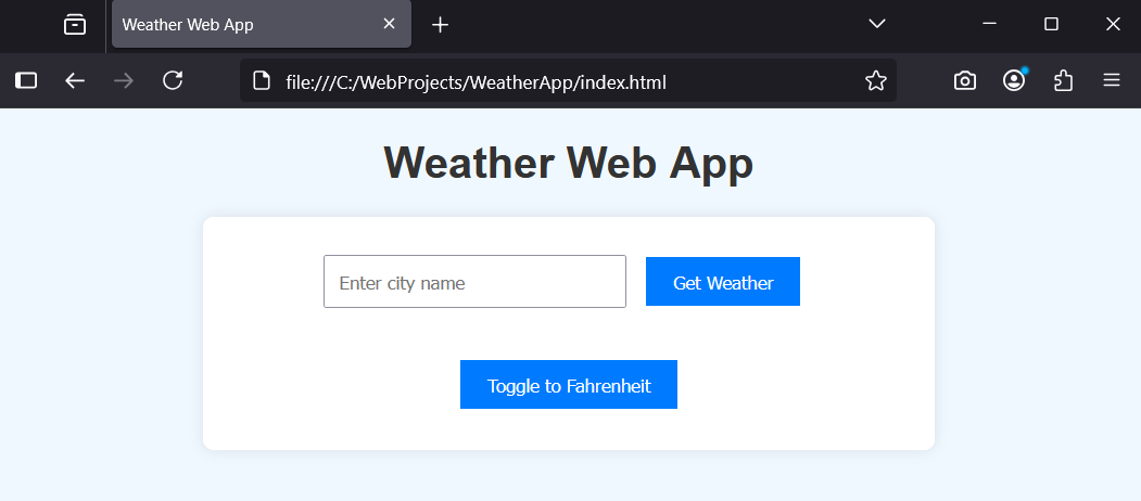 Weather Web App | Senior Cycle Lesson | Coding Ireland