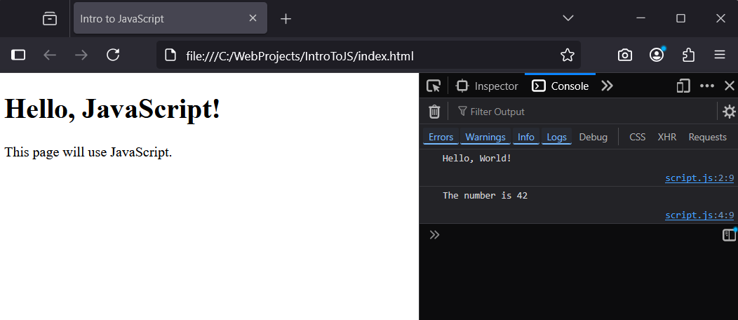 Introduction to JavaScript | Senior Cycle Lesson | Coding Ireland